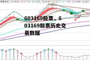 603169股票，603169股票历史交易数据