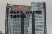 韶能股份，韶能股份拍卖最新消息