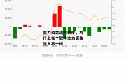 主力资金流向软件，为什么每个软件主力资金流入不一样