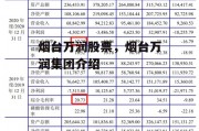烟台万润股票，烟台万润集团介绍