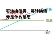 可转换债券，可转换债券是什么意思