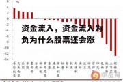 资金流入，资金流入为负为什么股票还会涨