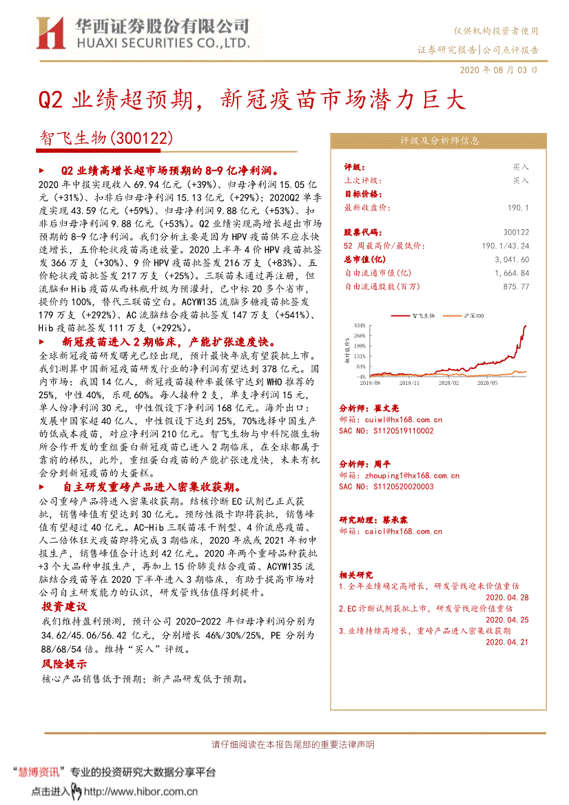 300122智飞生物，300122智飞生物东方财富股吧