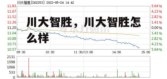 川大智胜，川大智胜怎么样