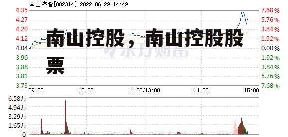 南山控股，南山控股股票